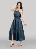 Solène Maxi Dress – Storm Teal