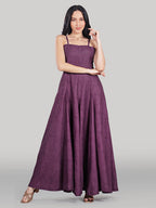 Elan Gown-Plum