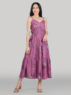 Solène Maxi Dress – Orchid Palm