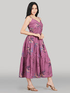 Solène Maxi Dress – Orchid Palm
