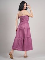 Solène Maxi Dress – Dusty Mauve