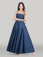 Elan Gown-Blue Ocean