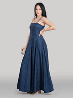 Elan Gown-Blue Ocean