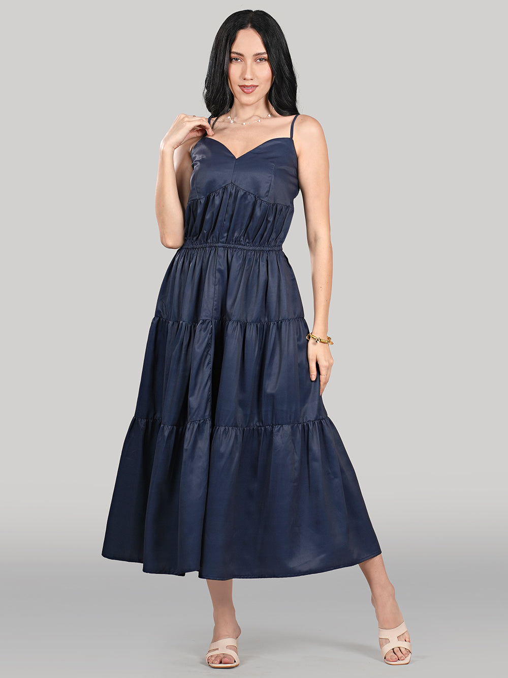 Solène Maxi Dress – Eclipse Navy