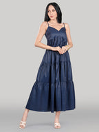 Solène Maxi Dress – Eclipse Navy