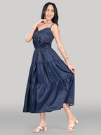 Solène Maxi Dress – Eclipse Navy