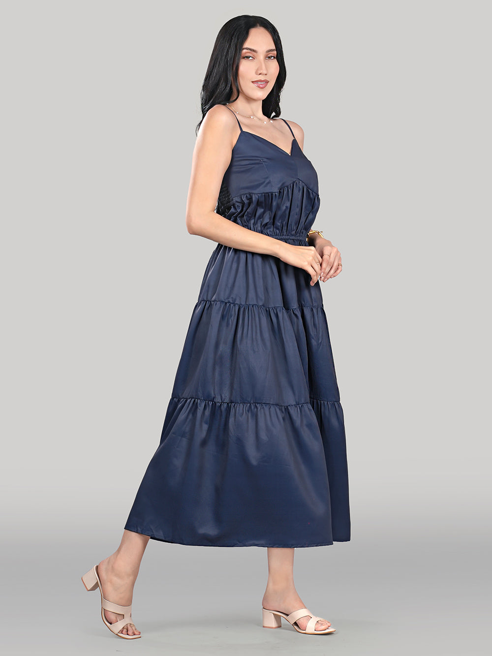 Solène Maxi Dress – Eclipse Navy