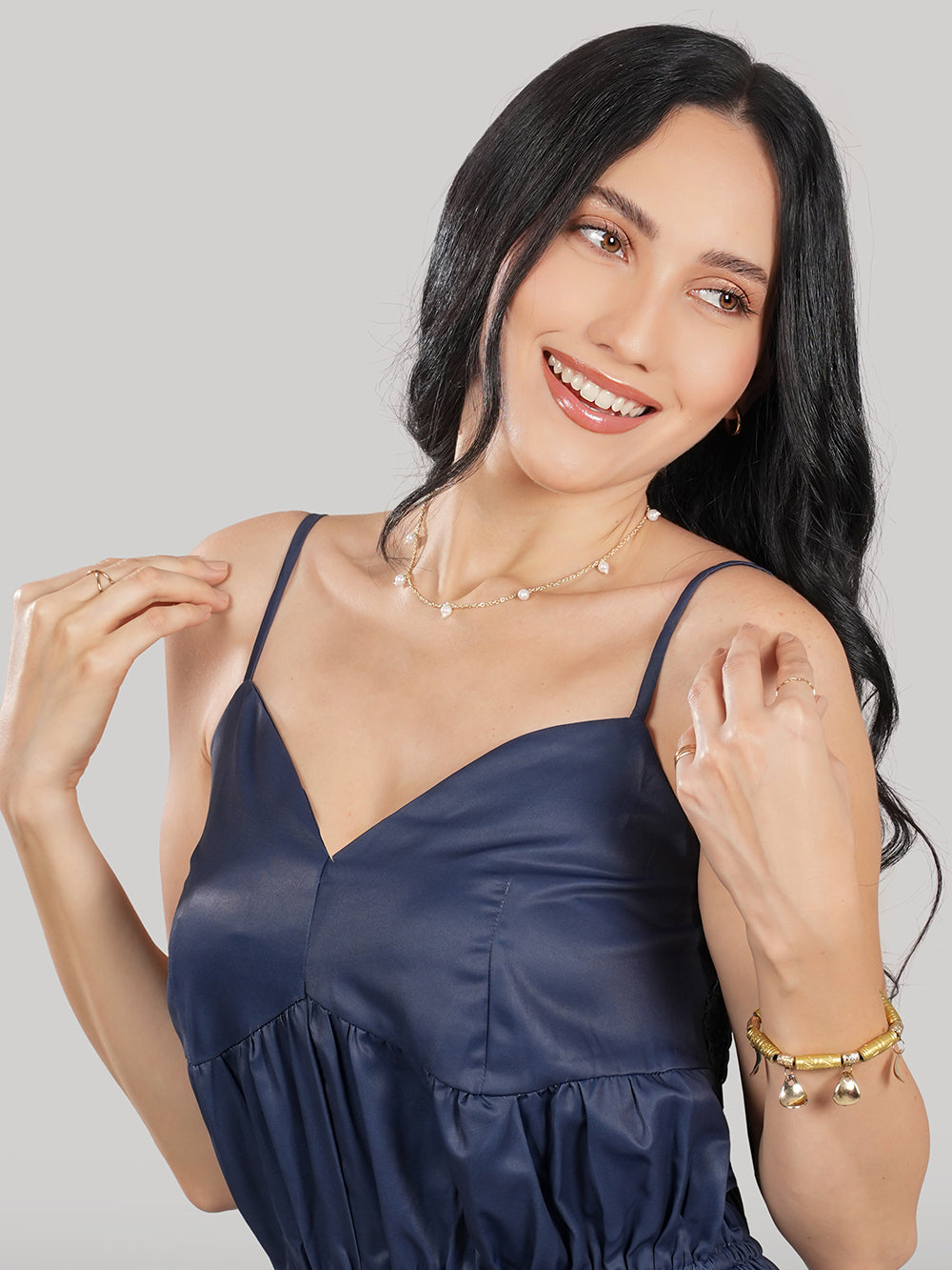 Solène Maxi Dress – Eclipse Navy