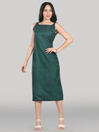 Solara Midi Dress-Emerald Veil