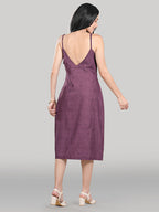 Luna Slip Dress- Royal Mulberry