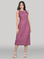 Solara Midi Dress- Velvet Orchid
