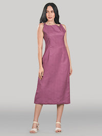 Solara Midi Dress- Velvet Orchid
