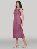 Solara Midi Dress- Velvet Orchid