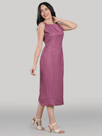 Solara Midi Dress- Velvet Orchid